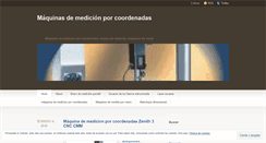 Desktop Screenshot of maquinasdemedicionporcoordenadas.com